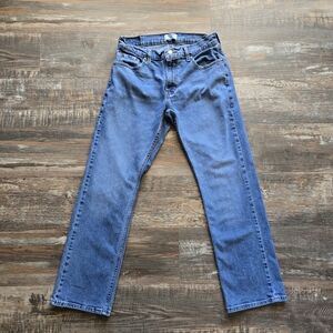 Denizen from Levi's Straight Fit Blue Jeans 30x30 Low-rise
